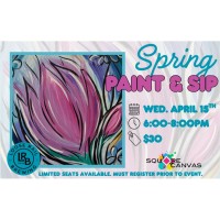 Spring Paint & Sip at Loose Rail