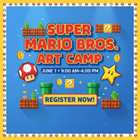 Super Mario Brothers Art Camp