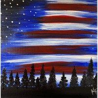 Patriotic Paint & Sip at O'Charley's