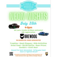 Neon Lights - Steels & Wheels Car Show