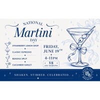 National Martini Day Celebration at Loose Rail