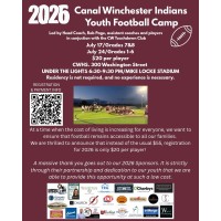 CW Indians Youth Football Camp (Grades 7 & 8)