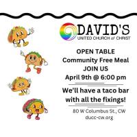 Community Open Table Dinner at David's
