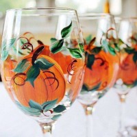 Fall Glassware Painting Paint & Sip