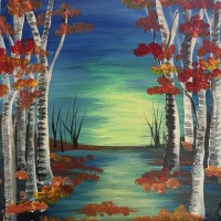 Paint & Sip with Square Canvas at O'Charley's