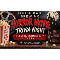 Horror Movie Trivia Night at Loose Rail
