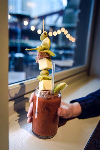 Bloody Mary with housemade Bloody Mix