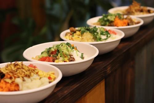 Latin American Bowls; All Natural, Fresh, Farm to Table, Chef Driven
