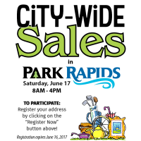 City-wide Sales in Park Rapids