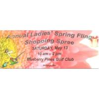 Annual Ladies Spring Fling Shopping Spree at Blueberry Pines