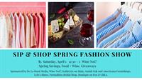 Sip & Shop Spring Fashion Show