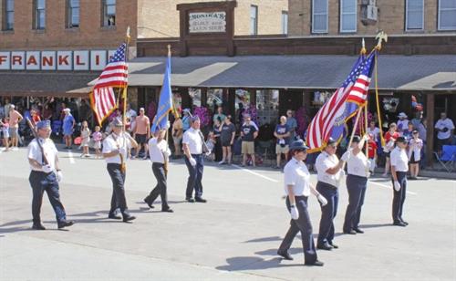 Fourth of July Parade Color Guard