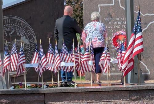 Memorial Day Presentation at All Veterans Memorial