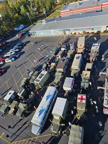 Military Convoy Fundraising Event