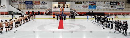 Panther Hockey Color Guard 