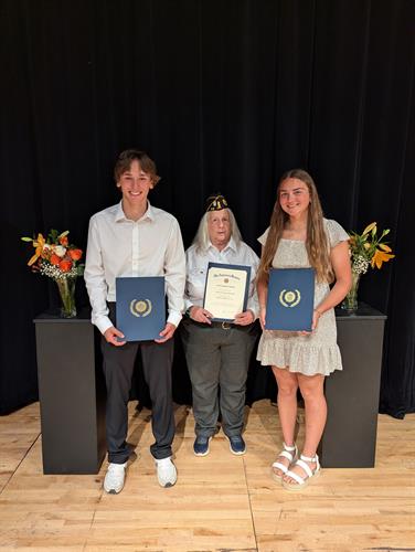 Park Rapids American Legion Scholorship Presentations