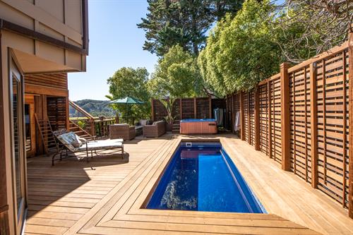 Pool Deck in Mill Valley