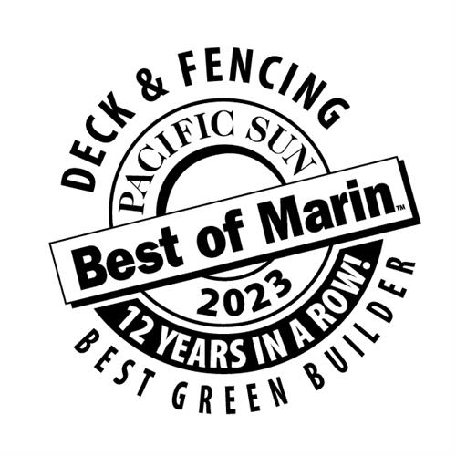 Best of Marin 12 years in a row!