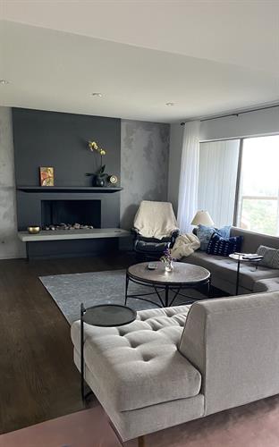 Mill Valley - Custom Steel Fire Place Surround