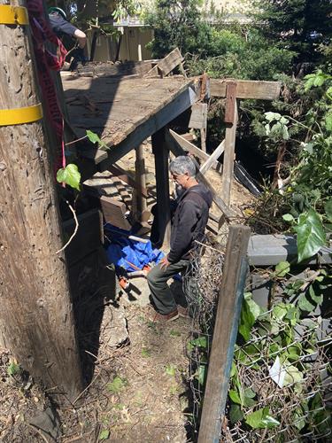 Corte Madera Hillside Foundation and Garage Unit Addition