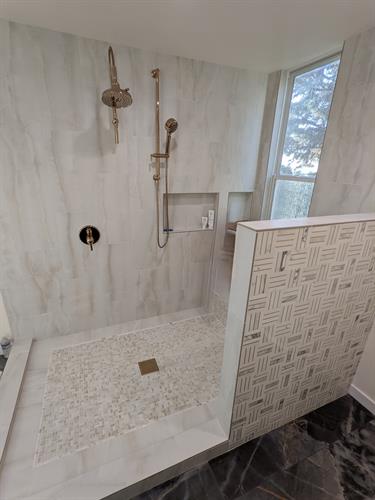 Mill Valley Renovation - Walk-In Shower 