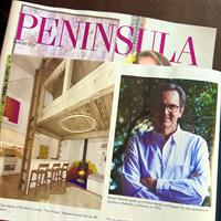 Renowned Architect Robert Nebolon's Masterpieces Grace the Pages of Peninsula Magazine