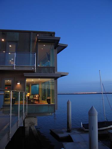 Point Richmond Residence on the water