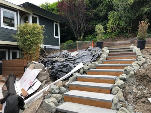 Stairs. Pathways, and Retaining Walls