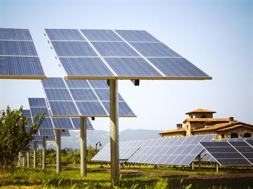 Sonoma winery solar panel power SolarCraft