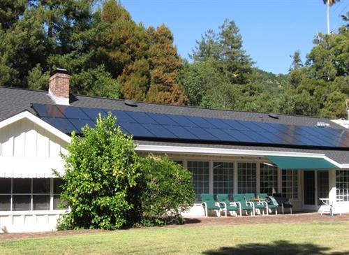 SolarCraft residential solar power roof top installation