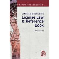 2023 California Contractors License Law & Reference Book  Now Available