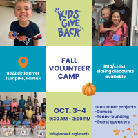 Kids Give Back: Fall Volunteer Camp