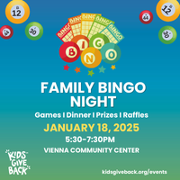 Kids Give Back-Family Bingo Night in Vienna