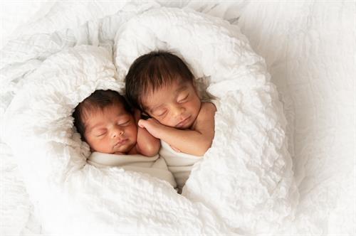 Newborn Twins Photography in Washington DC