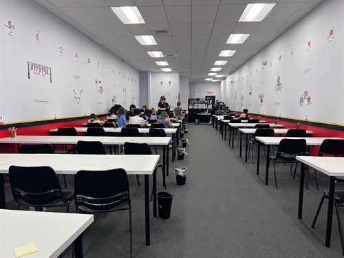 Our instructional floor