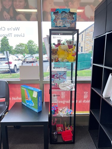 Our reward cabinet for our students