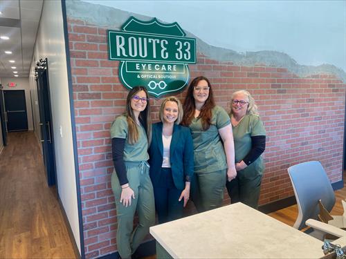 The Route 33 Eye Care Team 