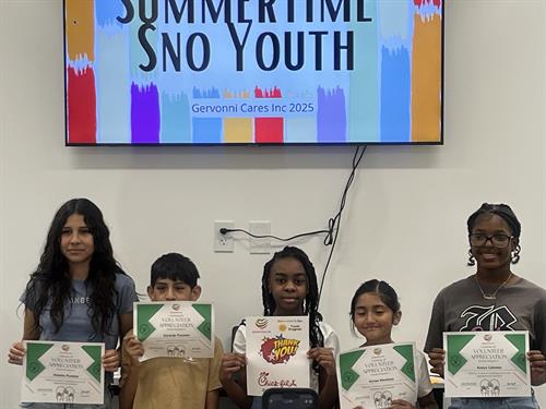 Our summertime sno youth graduating Our summertime sno youth graduating