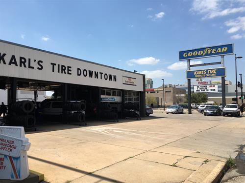 Karl's Tire Downtown front
