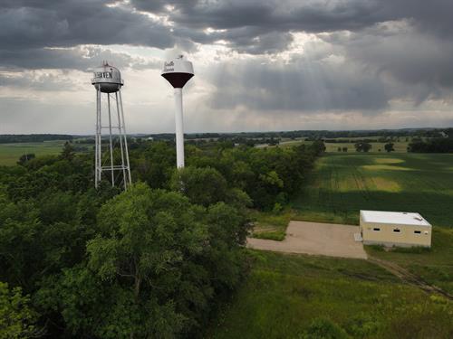 South Haven Water Towers - New and Old