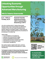 Unlocking Economic Opportunities through Advanced Manufacutring