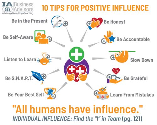 10 TIPS FOR POSITIVE INFLUENCE