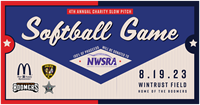 Charity Softball Game for NWSRA at Wintrust Field
