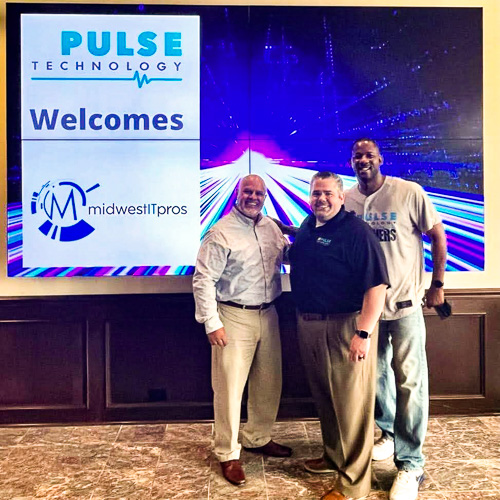 One of the first people/companies to meet as new members - Pulse Technology. What a warm welcome!