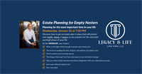 Estate Planning for Empty Nesters