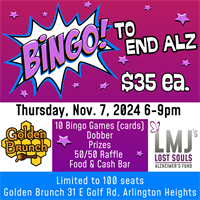 BINGO to END Alzheimer's 2024