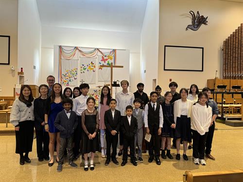 Student Recital at Prince of Peace Lutheran Church