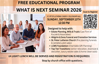 What's Next? A Practical Guide to Estate & Transition Planning Workshop