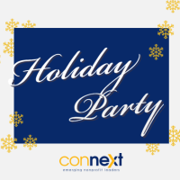 Connext Holiday Sweater Happy Hour