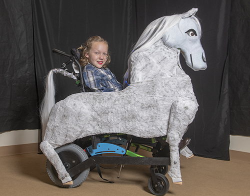 Galloping Horse Wheelchair Costume Galloping Horse Wheelchair Costume